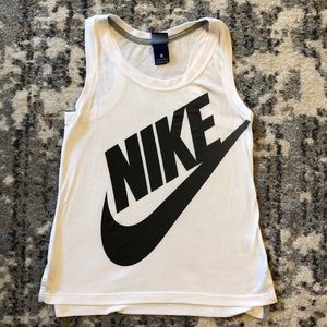 Nike White Tank Top